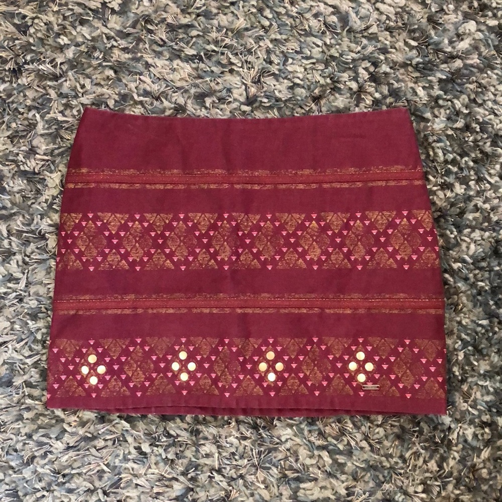 Hollister short pencil skirt with zipper